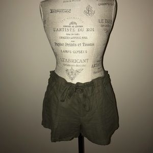 JOLT ARMY GREEN SHORTS (WORN ONCE)